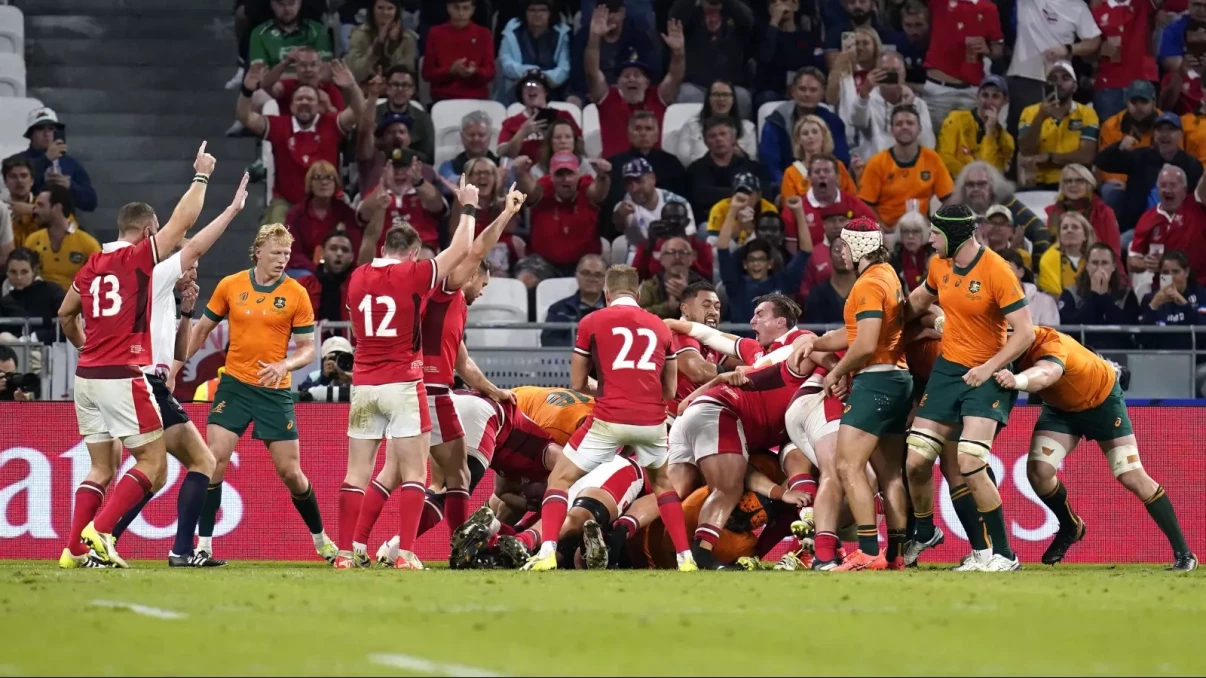 Wallabies on the verge of World Cup exit after big loss against Wales