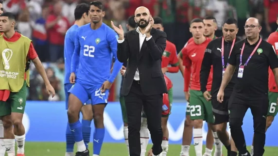 No regrets for Morocco coach after semi-final defeat to France