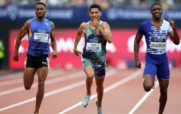 Wayde van Niekerk of Team South Africa