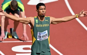 Olympic Games and world 400m record holder, and two-time world champion,  Wayde van Niekerk