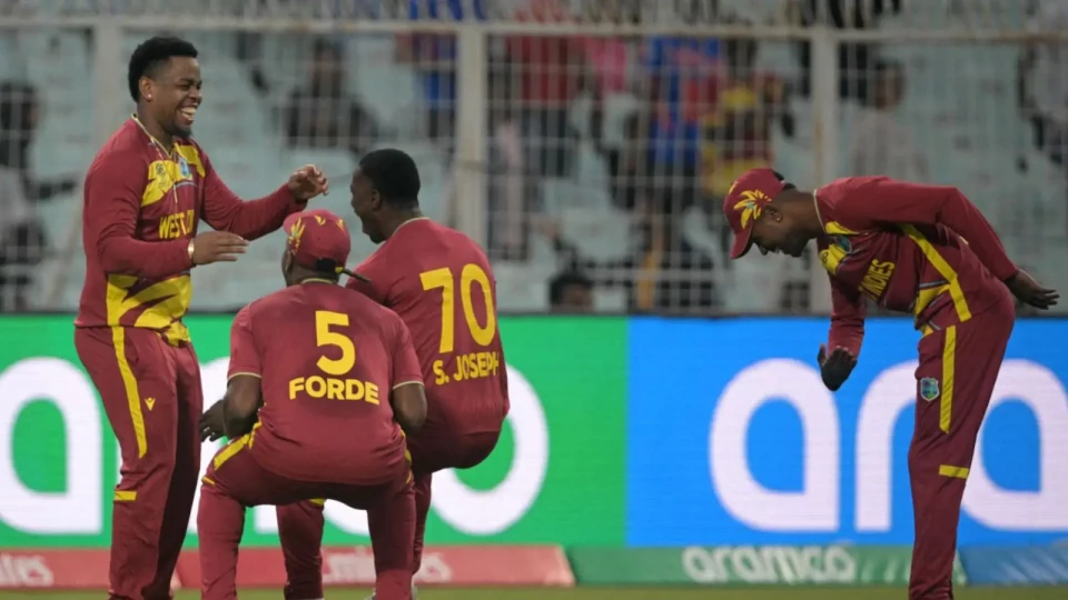 West Indies remain unbeaten at T20 World Cup after thrashing Zimbabwe