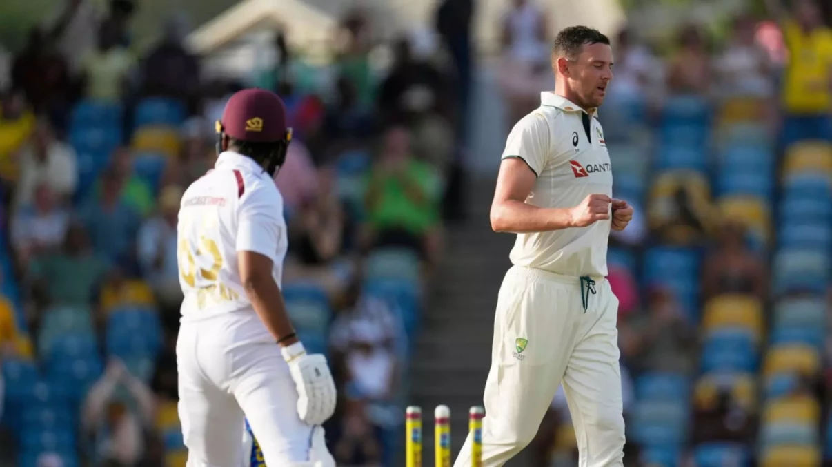 Wickets tumble in Bridgetown as Australia fight back against West Indies