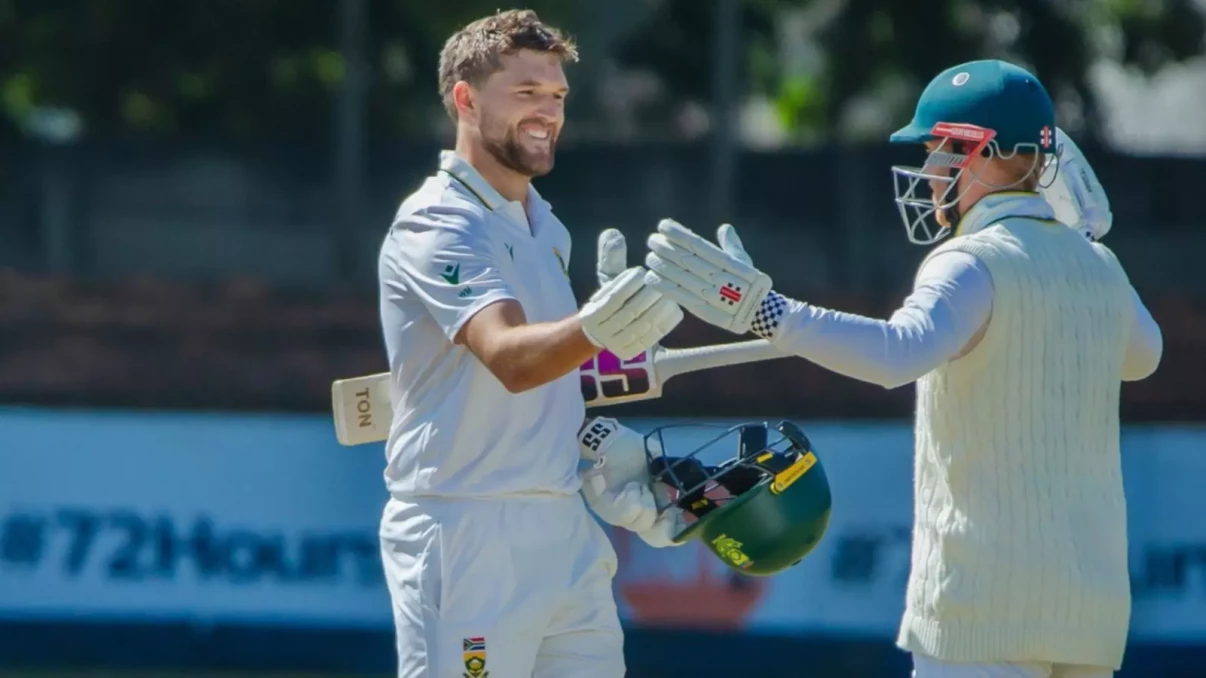 Proteas set Zimbabwe mammoth target after career-best Wiaan Mulder Test century