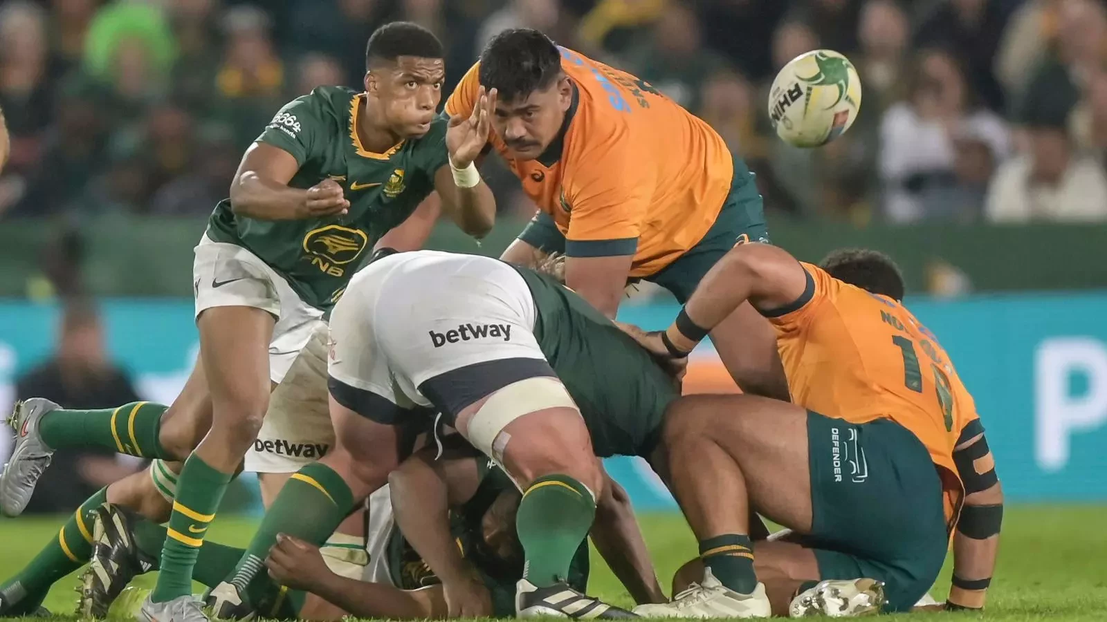 Wallaby giant Will Skelton expecting