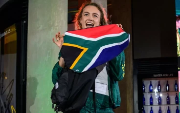 Team SA 400m hurdler Zeney Geldenhuys