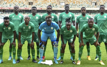 Zesco United during a CAF Confederation Cup fixture against South Africa's Royal AM on 9 October 2022